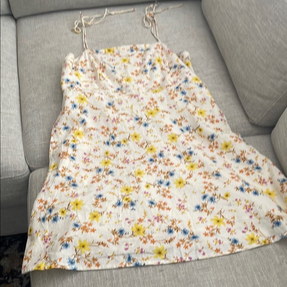 Floral Spaghetti Strap Dress